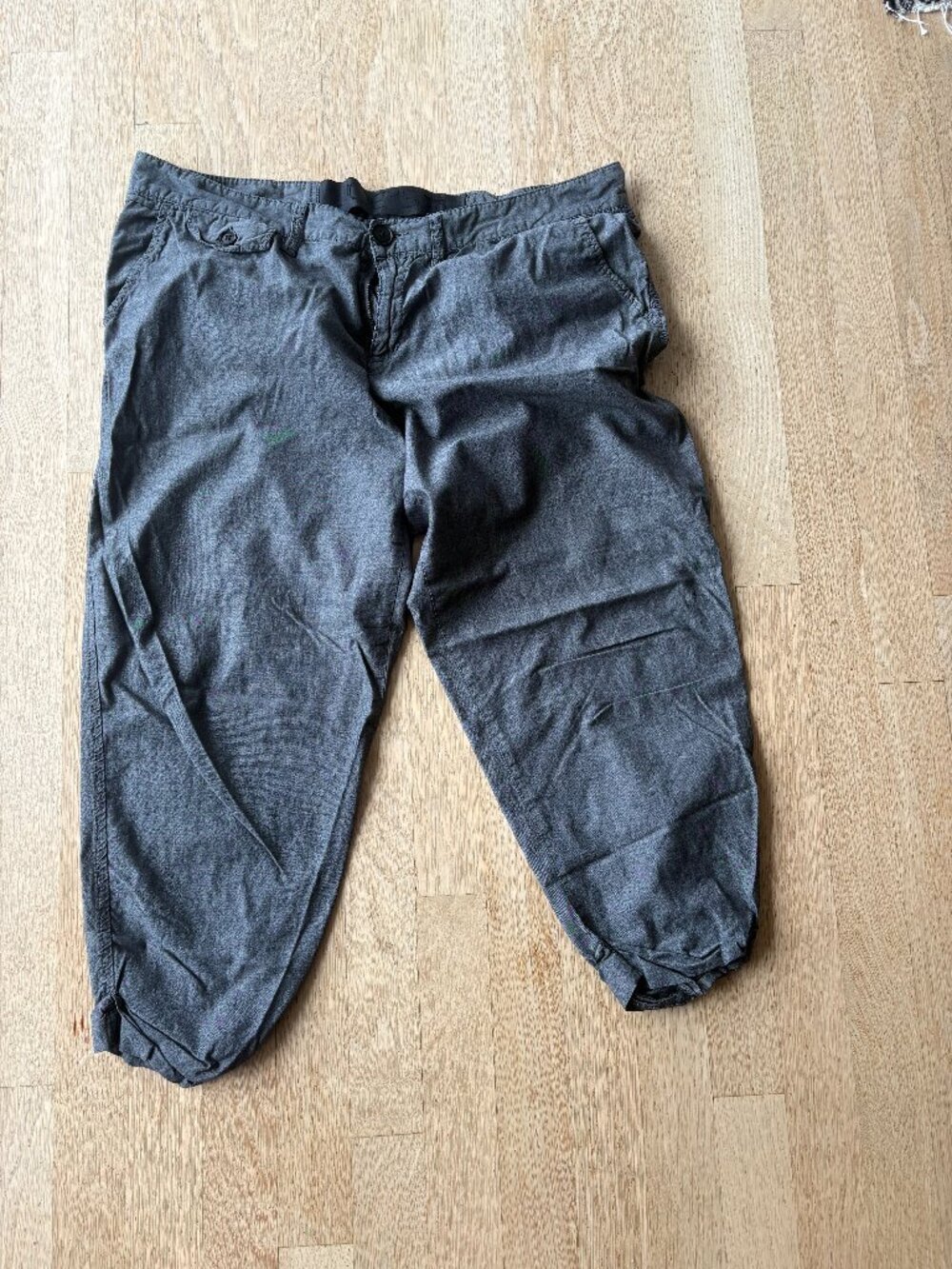 JOE's jeans cropped barrel pants